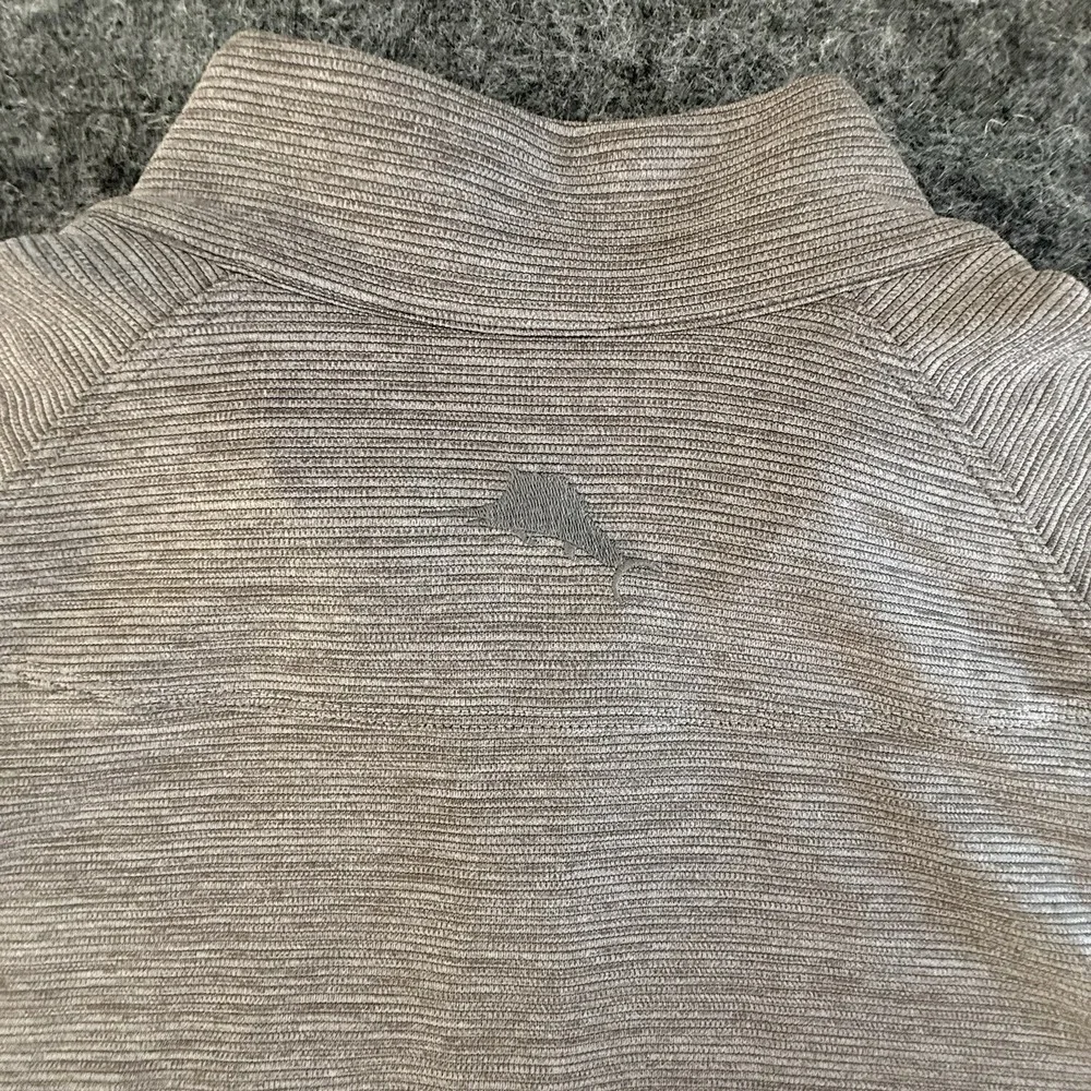 Tommy Bahama Georgia Bulldogs Men XL Gray Quarter Zip Pullover IslandZone